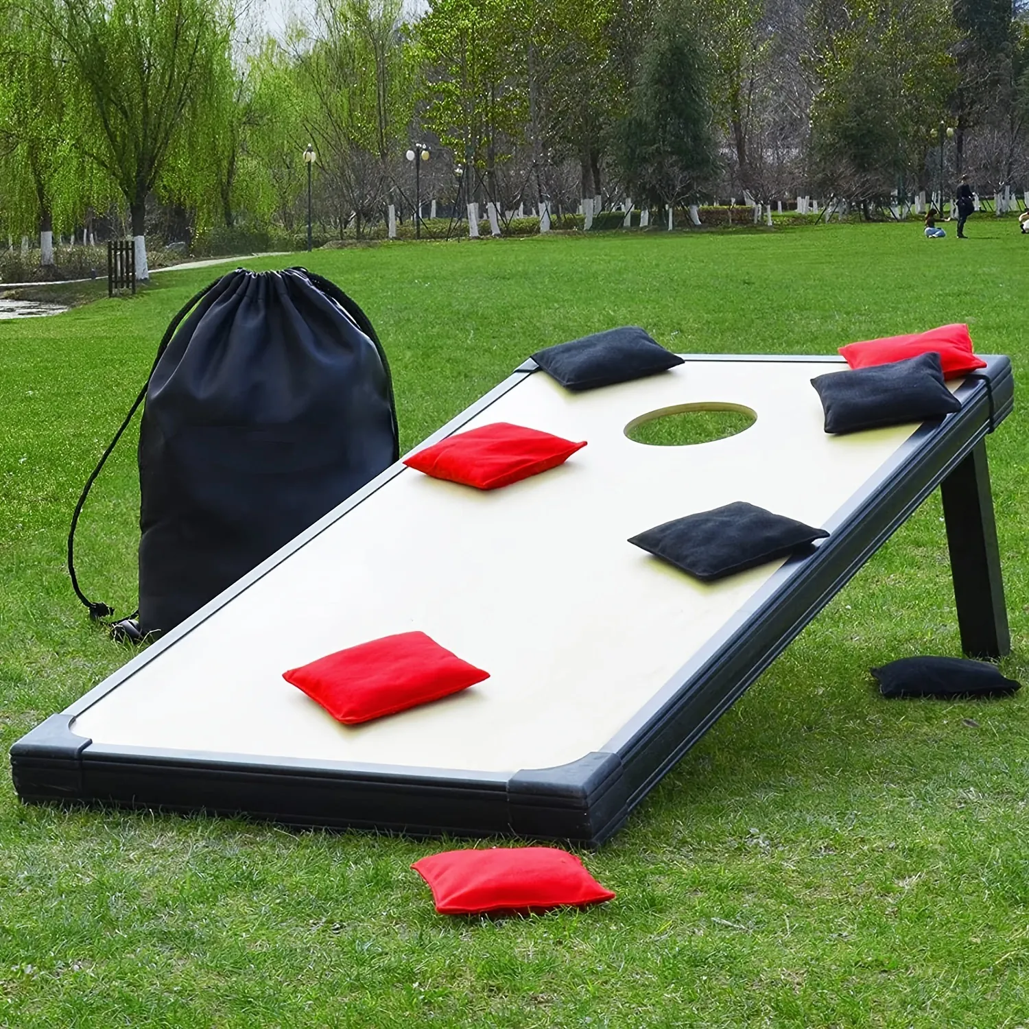Duurzame Verdikte Canvas Pittenzakken Voor Cornhole Outdoor Spel Professionele Trainingszandzakken Voor Volwassenen Kinderen Fitness Outdoor Sport
