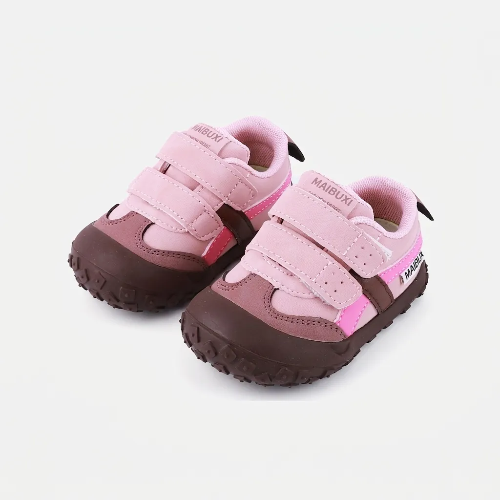 Zapatillas de Skate para Niños Cuero de Microfibra Suela Blanda Antideslizante Casual Sneakers para Niños Pequeños Senderismo