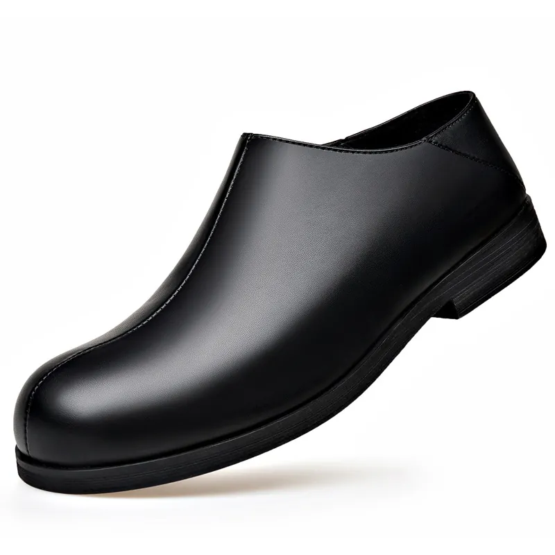 Ανδρικά Δερμάτινα Loafers Business Casual Slip-on Παπούτσια Derby Άνετα με Χοντρή Σόλα Ανθεκτικά στη Φθορά Επίσημα Παπούτσια