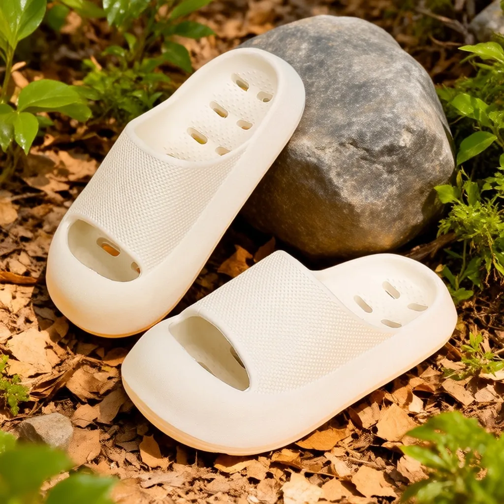 Sandalias de Verano para Niños Antideslizantes EVA Suela Gruesa Pantuflas de Playa Transpirables Secado Rápido Calzado Casual de Exterior