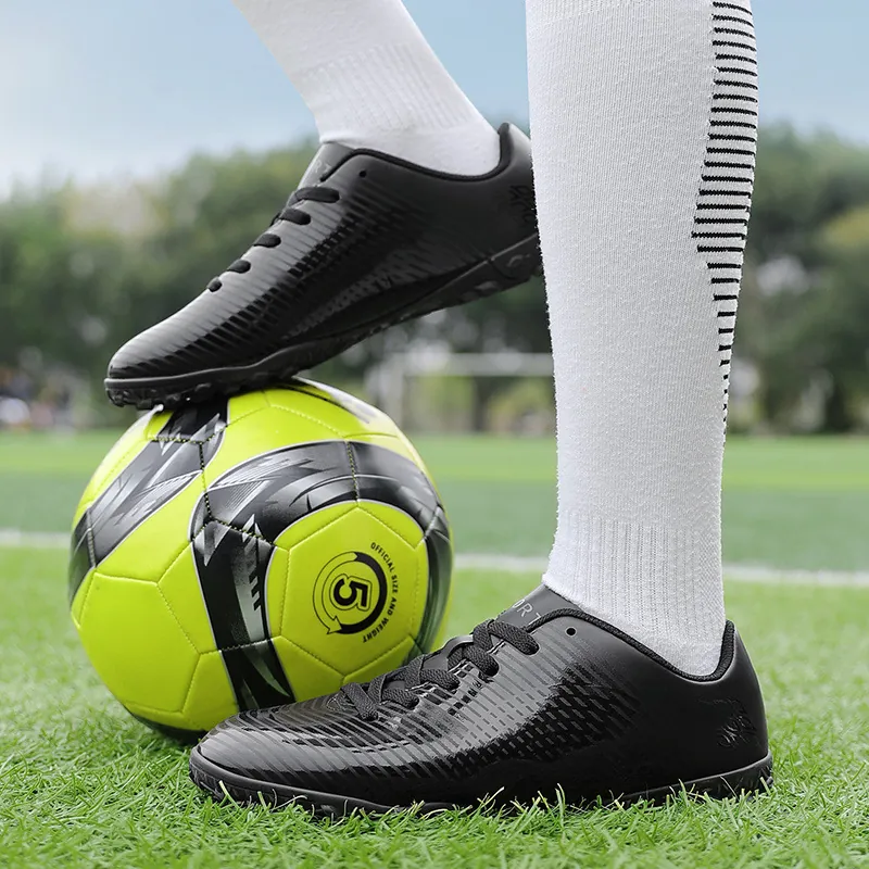 Scarpe da Calcio Professionali per Bambini TF Tacchetti Sneakers da Calcio per Allenamento all'Aperto Ragazzi Ragazze Uomo Donna Suola in Gomma