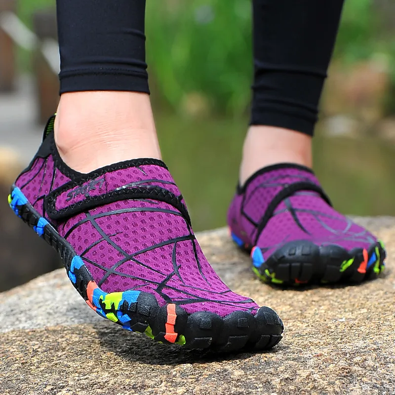Unisex Barfuß Wasserschuhe Schnelltrocknend Rutschfeste Watschuhe Für Damen Herren Outdoor Schwimmen Wandern Strand Sport