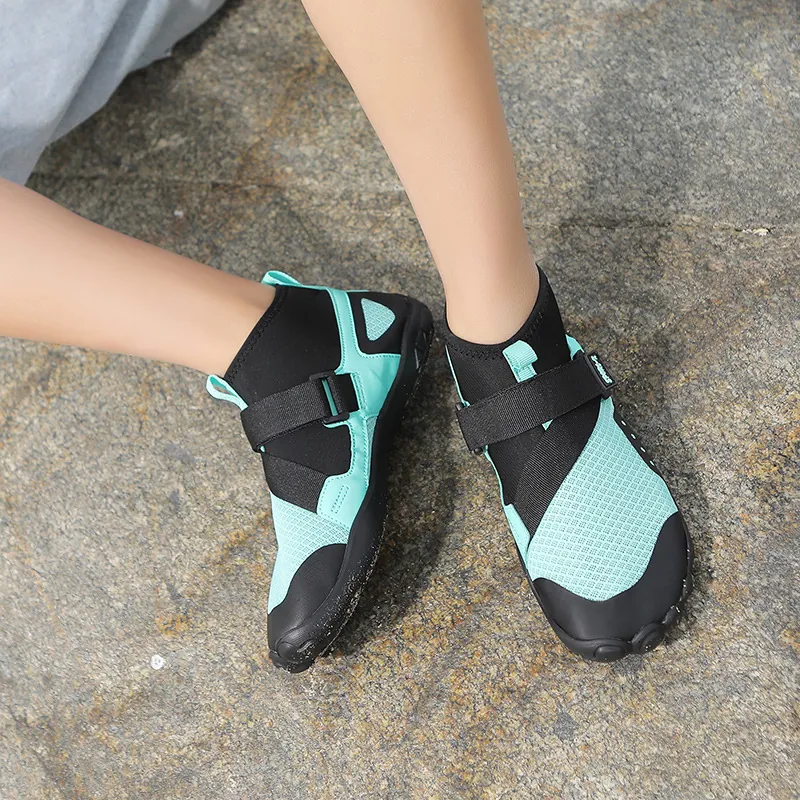 Unisex Quick Dry Wading Shoes High Top Breathable Mesh Aqua Shoes For Beach Swimming Fitness Outdoor Sport Non Slip Water Shoes