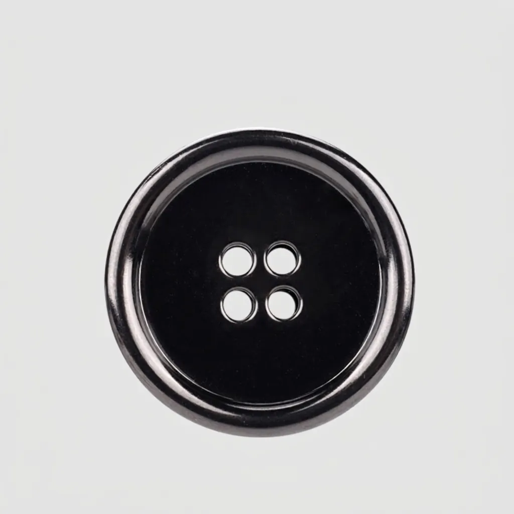 Boutons en Laiton Écologiques Haut de Gamme Boutons en Métal Vintage à Quatre Trous pour Manteaux Costumes Vestes Accessoires de Vêtement Finition Brillante
