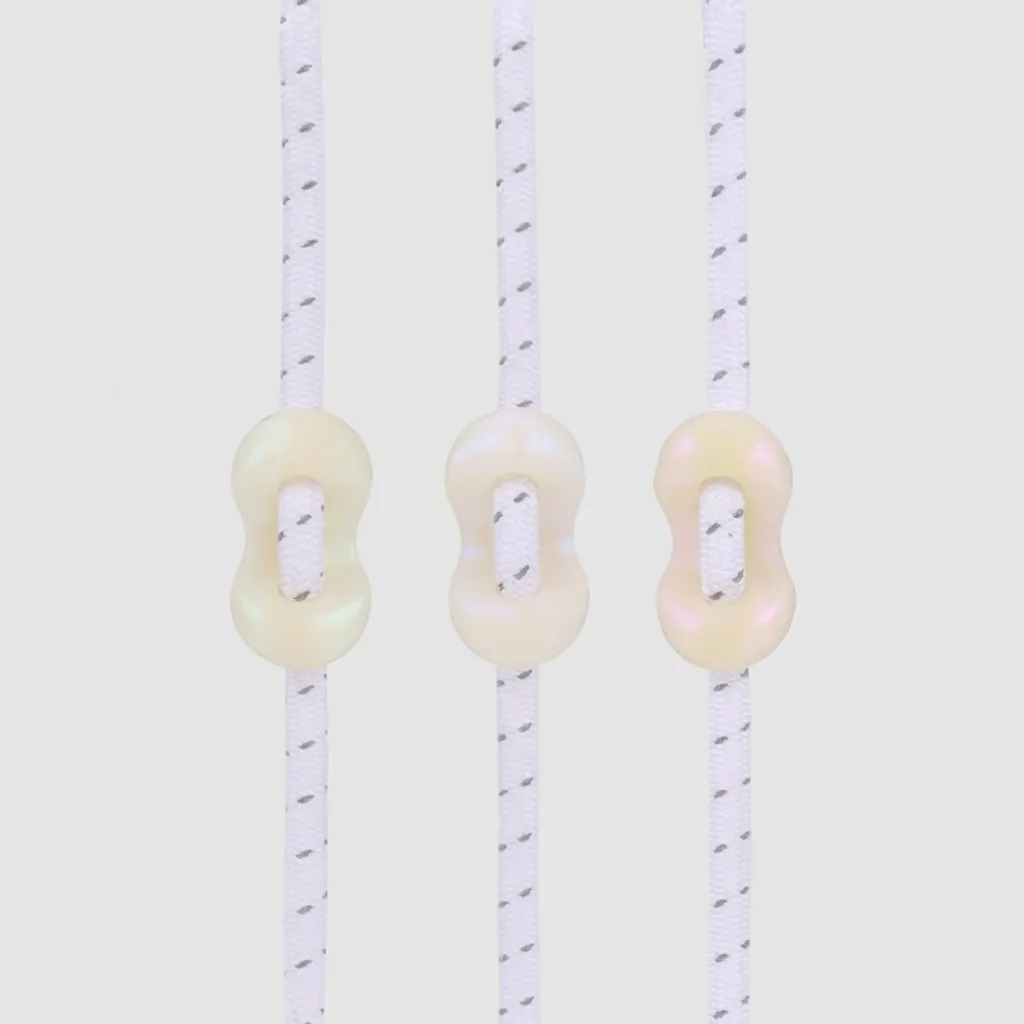 Silicone Pig Nose Cord Lock Double Hole Drawstring Toggle For Sportswear Hoodie Backpack Adjustment Button