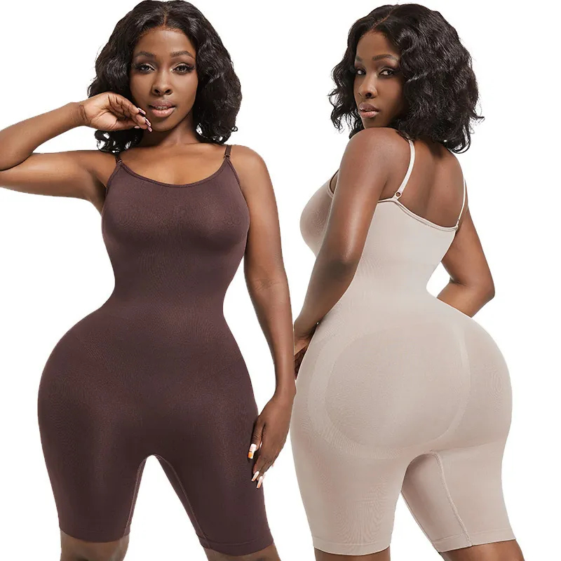Naadloze Shapewear Bodysuit voor Dames Buikcontrole Billift Lichaamsvormer Bovenbeen Afslankend Ondergoed Postpartum Herstel