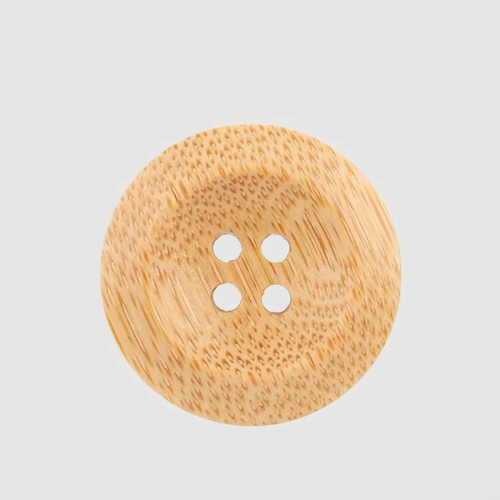 Natuurlijke Bamboeknoppen Rond 4-Gats Houtstructuur Naaiknoppen Voor Kleding Overhemden Truien Hoogwaardige DIY Ambachtelijke Accessoires