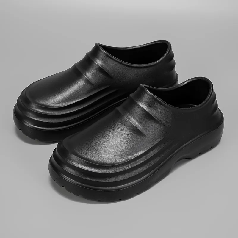 Unisex Wasserdichte Rutschfeste Kochschuhe EVA Dicke Sohle All-Inclusive Arbeitsschuhe Gartenclogs Für Küche Krankenhaus