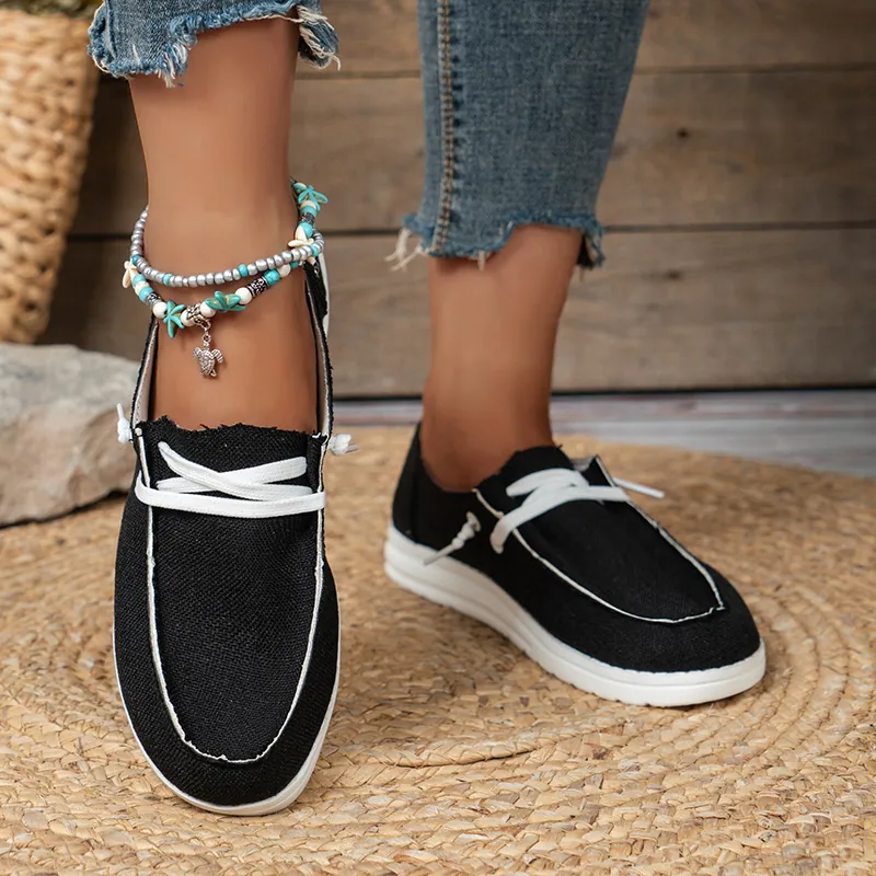 Γυναικεία PU Casual Μοκασίνια Αναπνεύσιμα Παπούτσια Περπατήματος Ελαφριά Παπούτσια με Πλατφόρμα και Επίπεδη Σόλα Μόδα Sneakers για Κυρίες