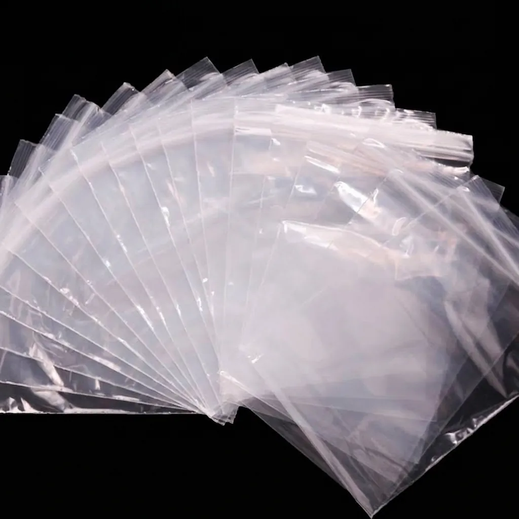 Transparent A4 PE Ziplock Bags Moisture Proof Dustproof Sealing Bag For Office Stationery Storage Household Organization