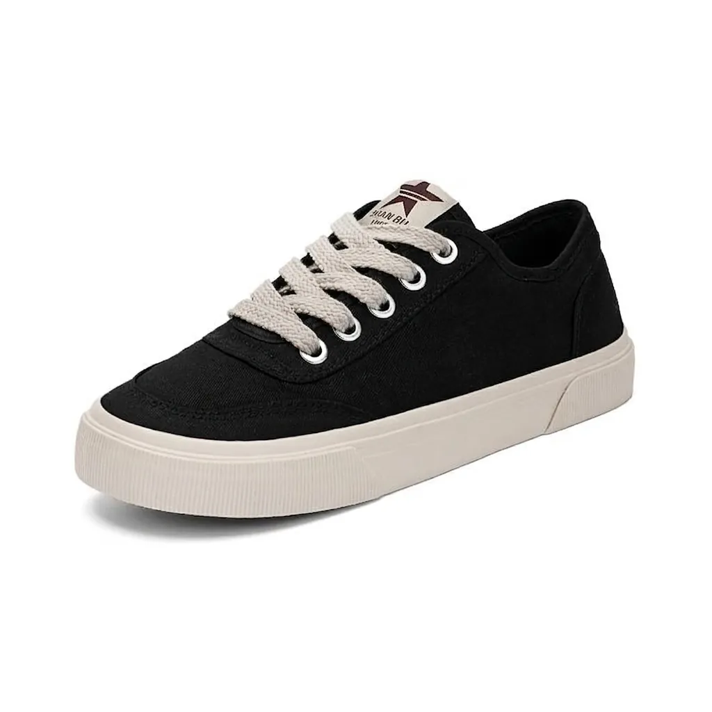 Herren Casual Canvas Board-Schuhe Mode Trendig Low-cut Schnürsneaker Vulkanisiert Atmungsaktiv Flache Schuhe Für Den Täglichen Gang