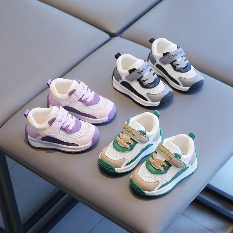 Kleinkind Baby Lauflernschuhe Atmungsaktiv Mesh Sneaker Rutschfest Weiche Sohle Säugling Jungen Mädchen Sommer Lässige Wanderschuhe