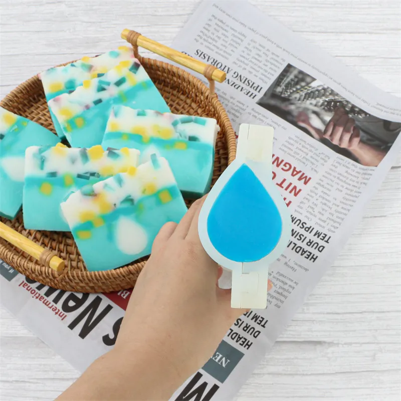 Moule Tubulaire en Silicone en Forme de Goutte pour Savon Artisanal DIY Gâteau Mousse Rouleau Insert Outils de Cuisson