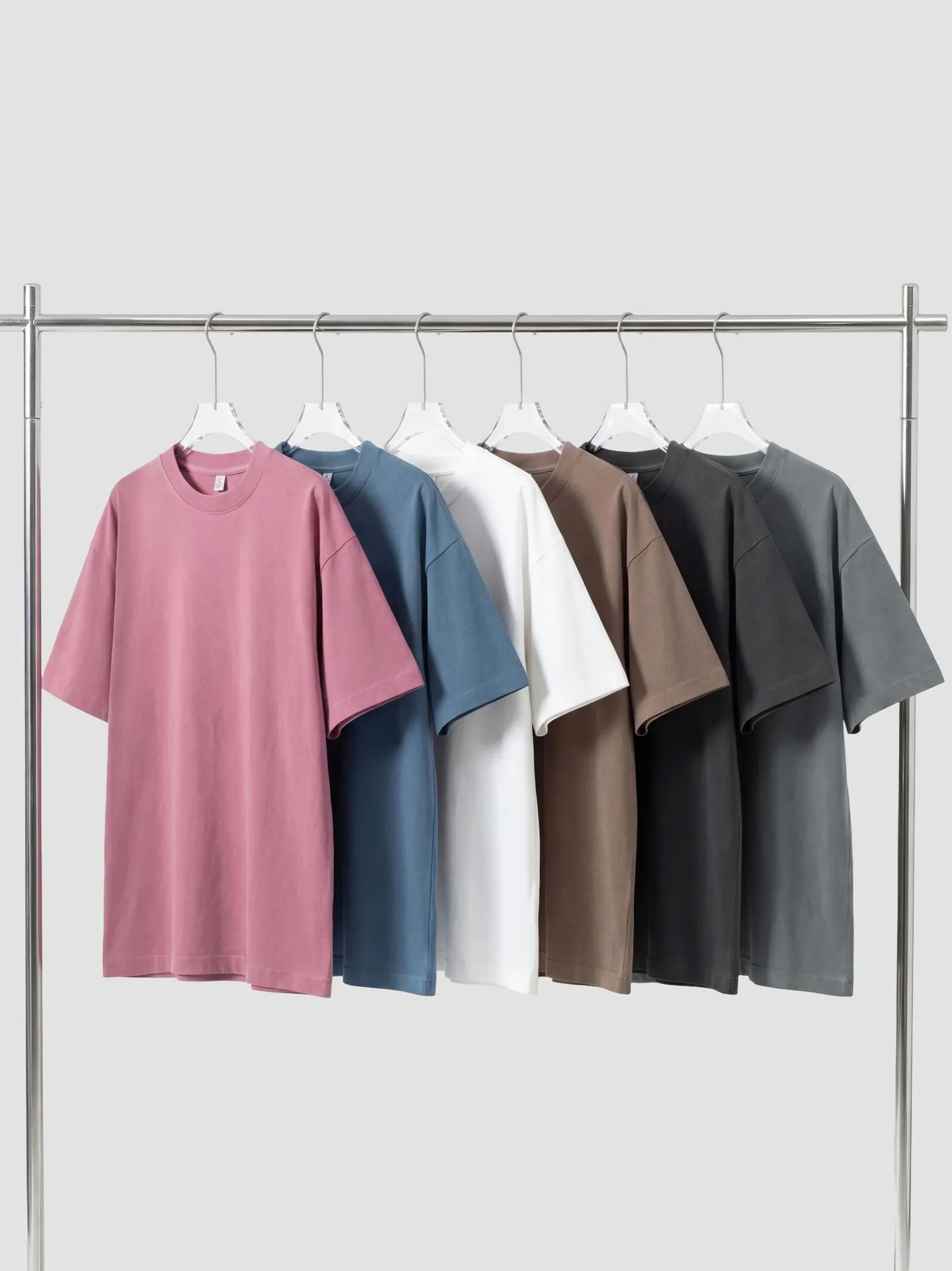 American Retro Acid Wash T-Shirt Men Women Vintage Distressed Cotton Short Sleeve Top Loose Oversized Casual Graphic Tee