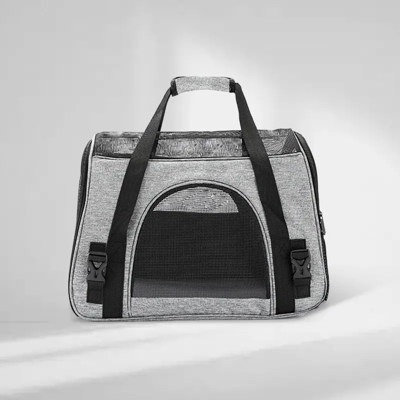 Foldable Large Capacity Breathable Pet Carrier Bag Oxford Cloth Portable Cat Dog Outdoor Travel Shoulder Handbag For Small Animals