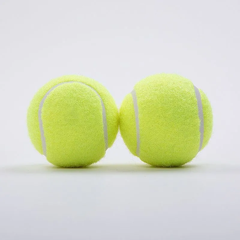 Palla da Tennis in Gomma per Animali Alta Elasticità Resistente ai Morsi Giocattolo per Addestramento Cani Gioco All'aperto