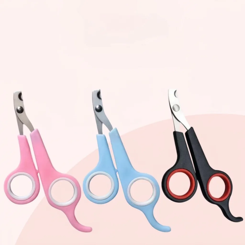 Professional Pet Nail Clippers Stainless Steel Trimmer For Small Medium Dogs Cats Grooming Tool With Non Slip Ergonomic Handle
