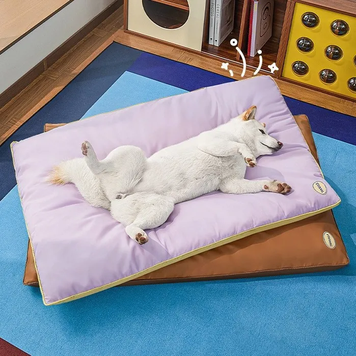 Waterproof Bite Resistant Pet Mat Dog Bed Washable Tech Cloth Sofa Protector Cushion For Small Medium Large Dogs Cats Four Seasons Universal