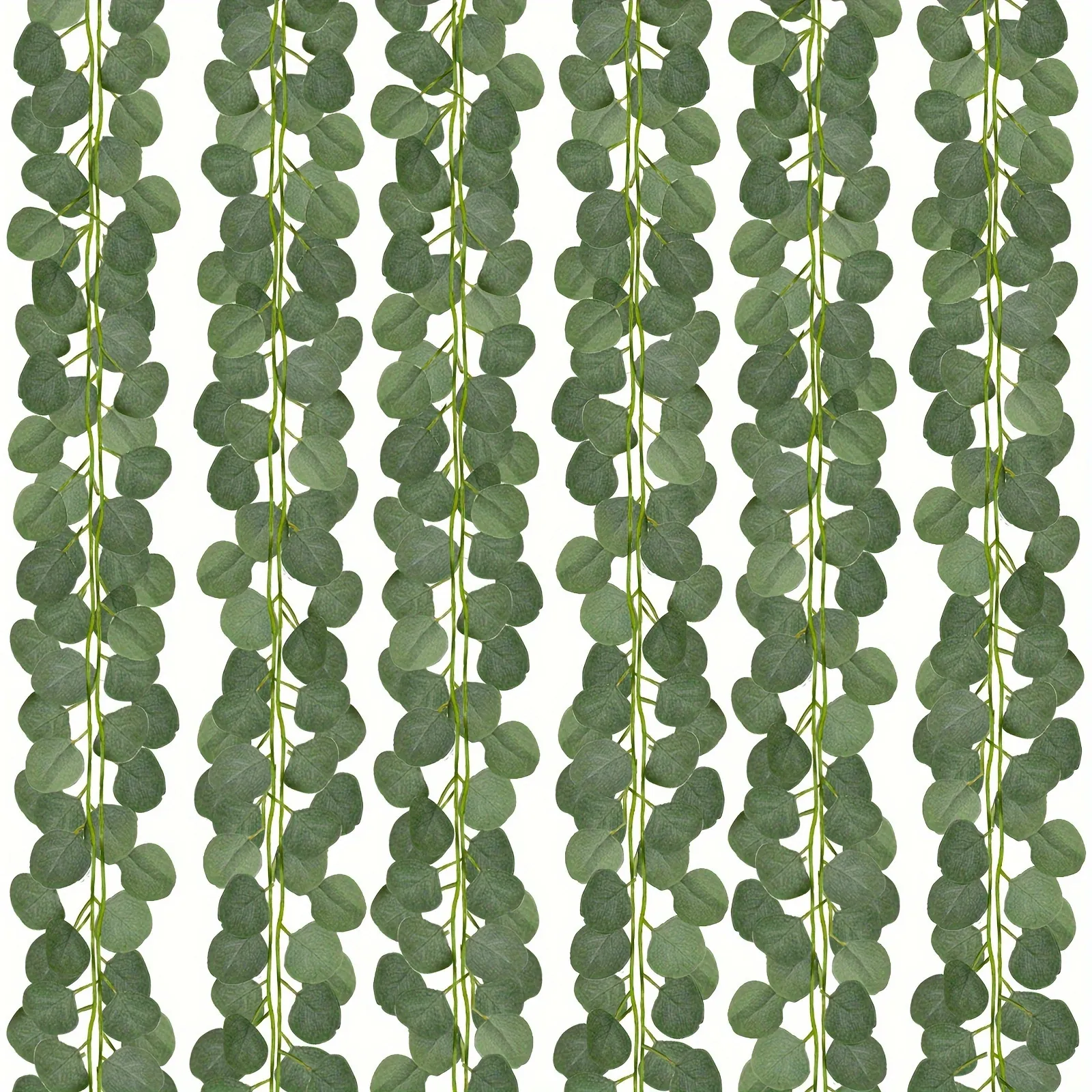 Artificial Eucalyptus Garland Faux Greenery Vine Silk Foliage Wall Hanging For Wedding Table Runner Home Decor Nordic Plant