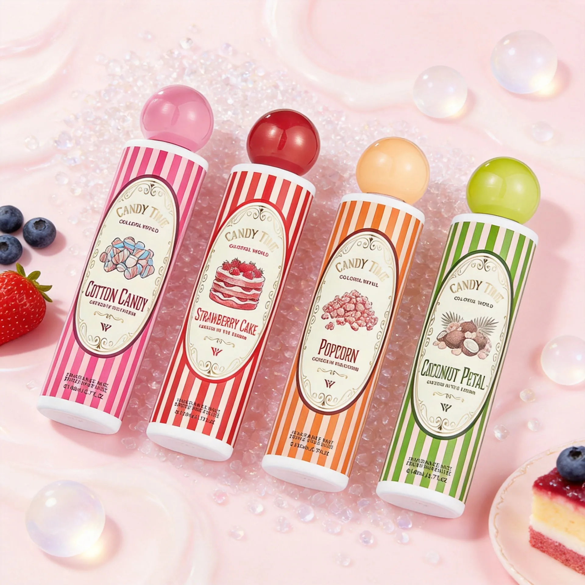 Süßes Candy Time Duftspray Langanhaltendes Körperspray Für Frauen Mädchen Cartoon Erfrischender Feiner Nebel Duftspray