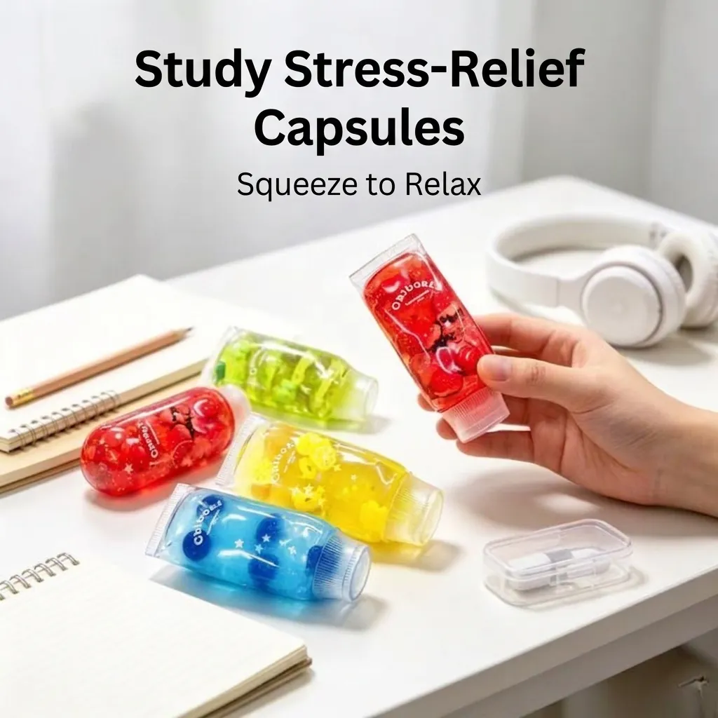 Erdbeer Zahnpasta Tube Squishy Spielzeug TPR Gel Stressabbau Sensorisches Spielzeug Für Kinder Erwachsene Büro Schule Geschenk