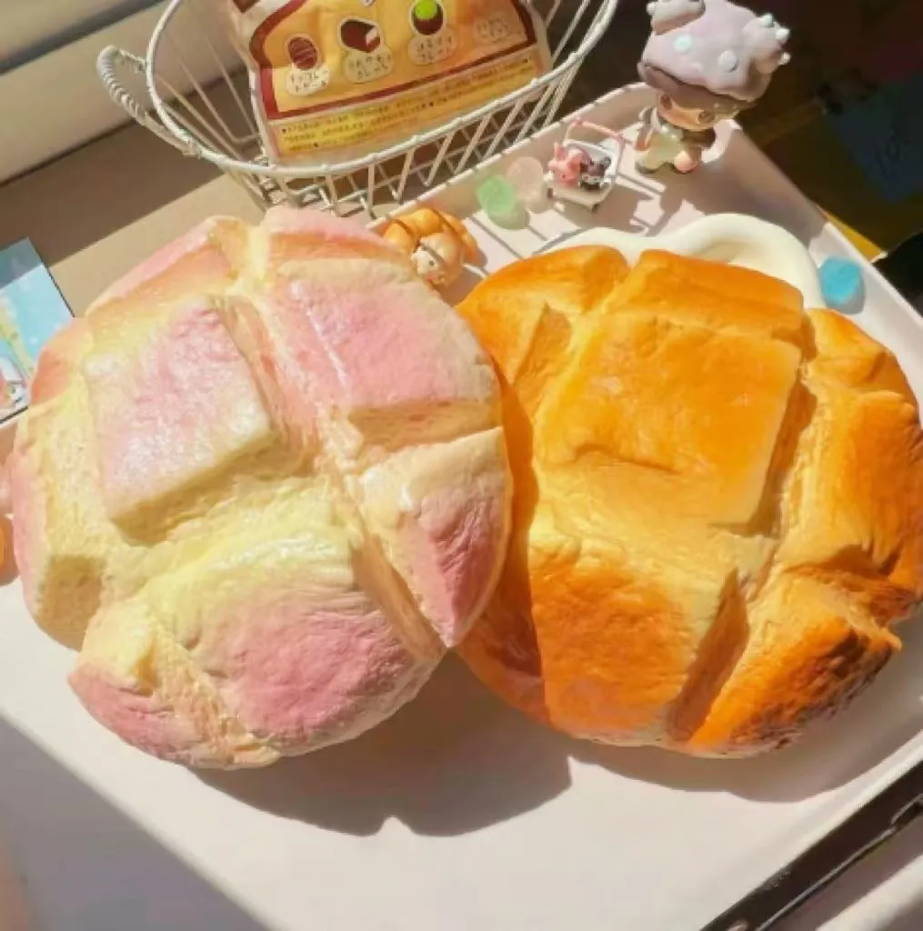 Simulation Brot Squishy Spielzeug Langsamer Rückprall Duftendes Brot Kuchen Simulation Essen Butter Stick Schokolade Stressabbau Sensorik Spielzeug