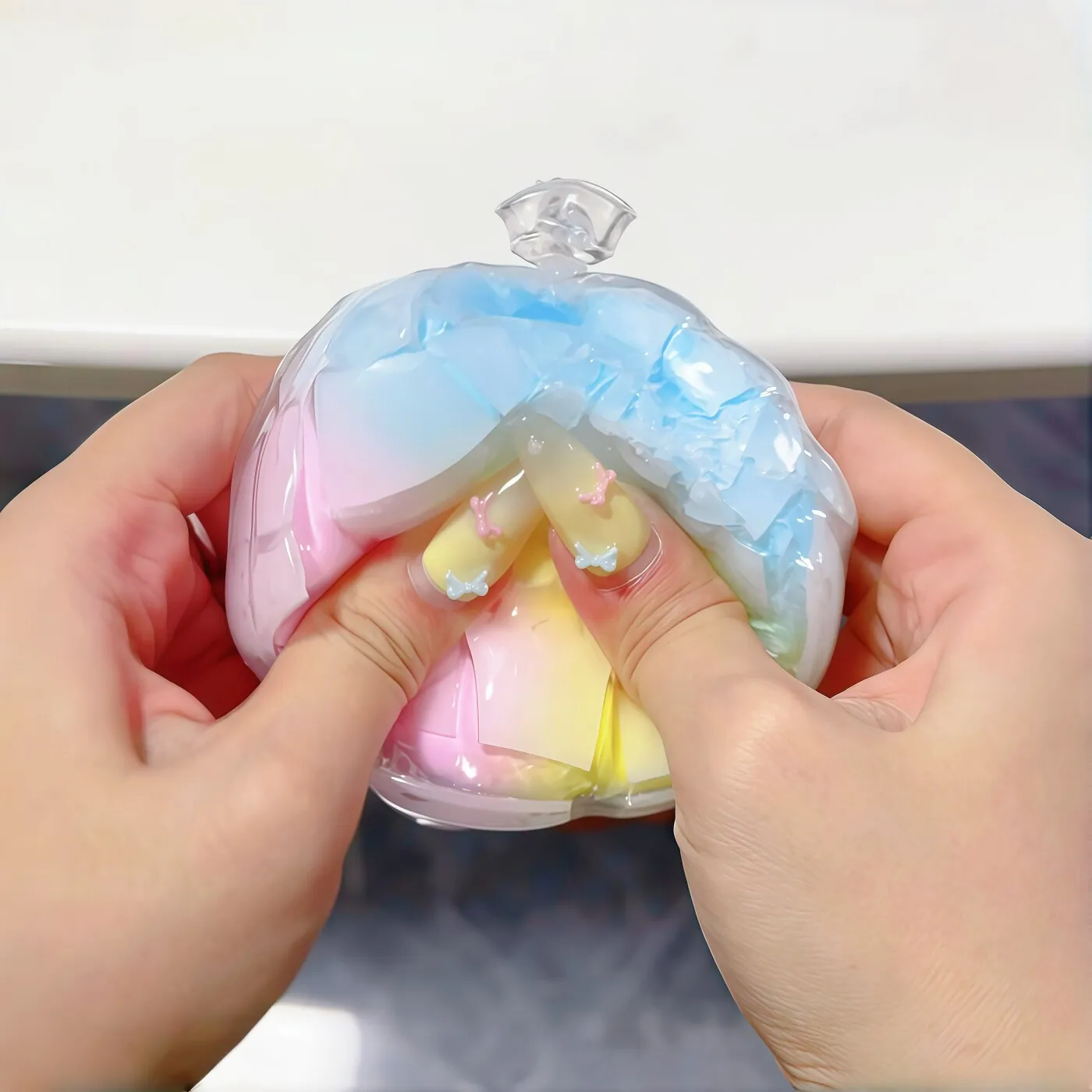 Squishy Stress Relief Toy Wax Skin Texture Slow Rebound Squeeze Toy For Kids Adults Sensory Fidget Toy Office School Gift