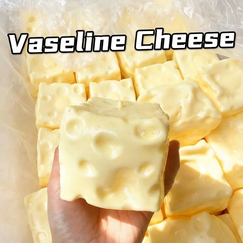 Realistic Cheese Peanut Shaped Squishy Moldable Non-Rebounding Stress Relief Toy For Students Adults Office Home Decoration