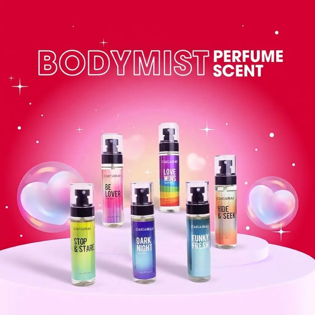 Brume Corporelle Parfumée Longue Durée Spray Pour Femmes Hommes Note Boisée Flacon Dégradé Spray Rafraîchissant