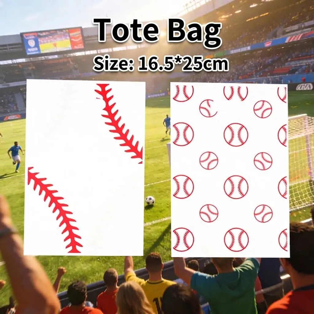 Honkbal Thema Plastic Cadeautassen Sport Verjaardagsfeestje Traktaties Kinderen Activiteit Goodiebags Uitgesneden Handvat Verpakking