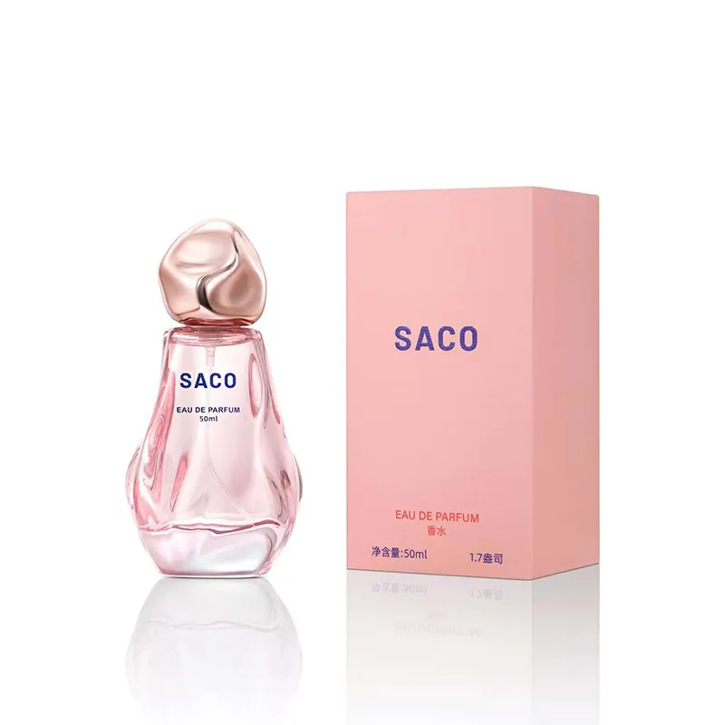 SACO Ρομαντικό Άρωμα Ylang Ylang για Γυναίκες Μακράς Διαρκείας Floral Fruity EDP Κομψό Γυάλινο Μπουκάλι Διακοσμητικό Σπρέι Πάρτι