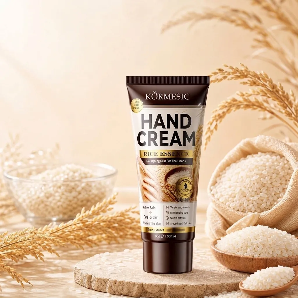 Rice Extract Ceramide Nourishing Hand Foot Cream Deep Moisturizing Skin Care Body Lotion For Dry Rough Skin Daily Beauty