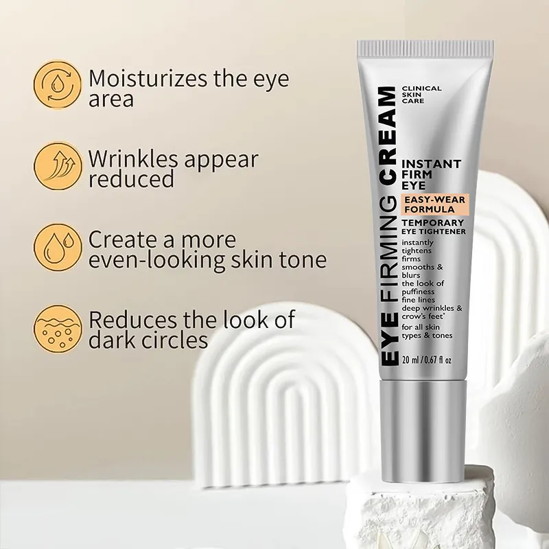 Instant Eye Firming Cream Anti-Aging Peptide Eye Balm Treatment For Fine Lines Puffy Eyes Dark Circles Wrinkle Remover Skin Care