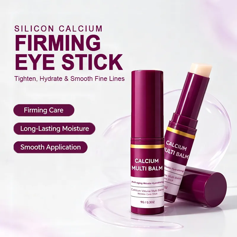 Calcium Volume Multi Balm Eye Cream With Collagen Niacinamide For Anti Wrinkle Moisturizing Dark Circle Firming Eye Stick Skin Care
