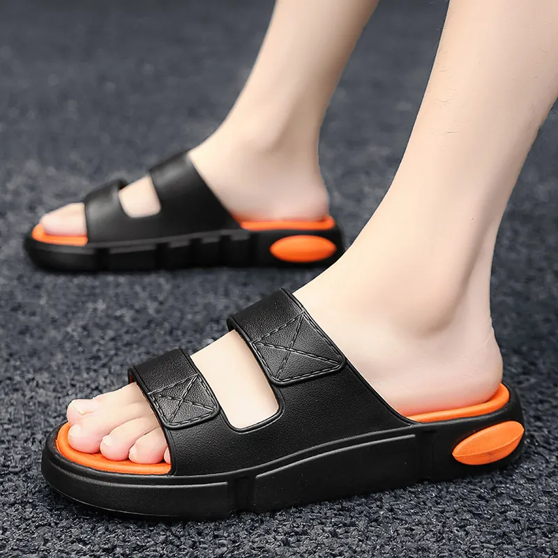 Sommer Paar Sport Slides Weiche Dicke Sohle Rutschfeste Strand Sandalen Outdoor Herren Damen Casual EVA Dämpfung Slides