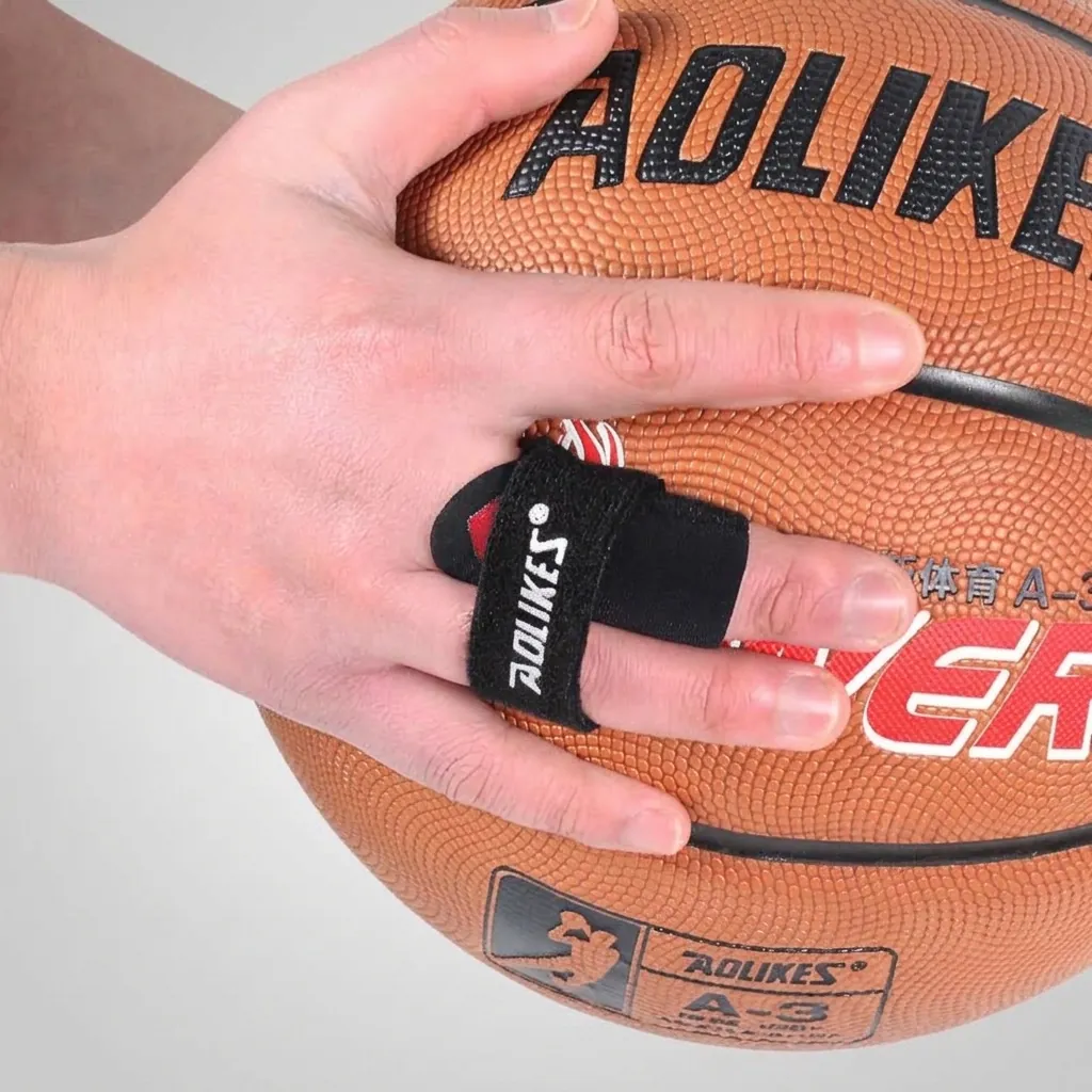 Supporto Professionale per Dita Sportive Fascia a Pressione Regolabile Protezione Articolazioni Basket Pallavolo