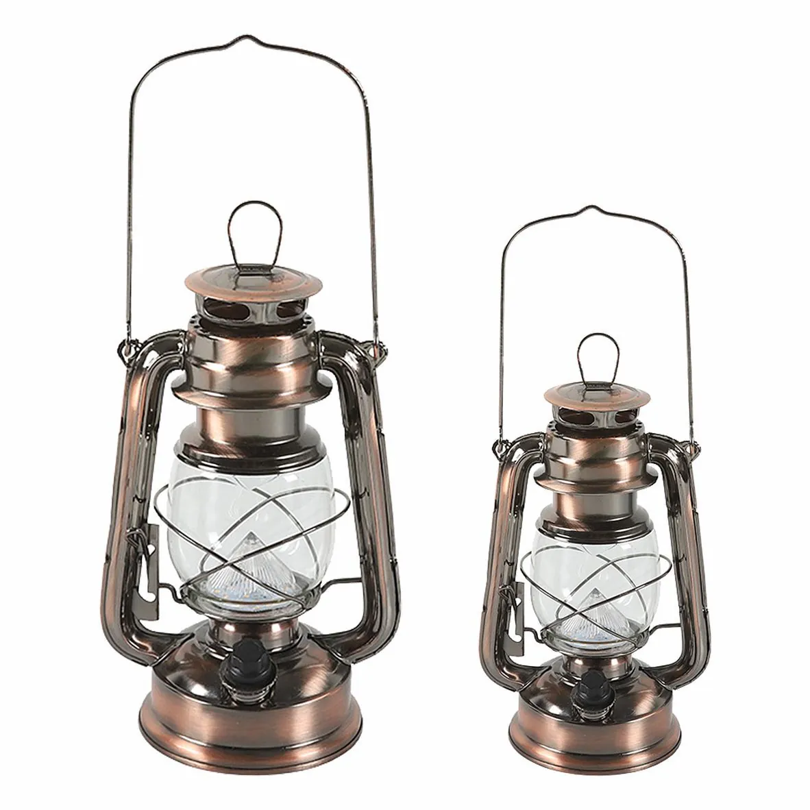 Vintage LED Φανάρι Κάμπινγκ Επαναφορτιζόμενο Ρετρό Λάμπα Κηροζίνης Φορητό Κρεμαστό Φως για Σκηνή Κήπο Διακόσμηση