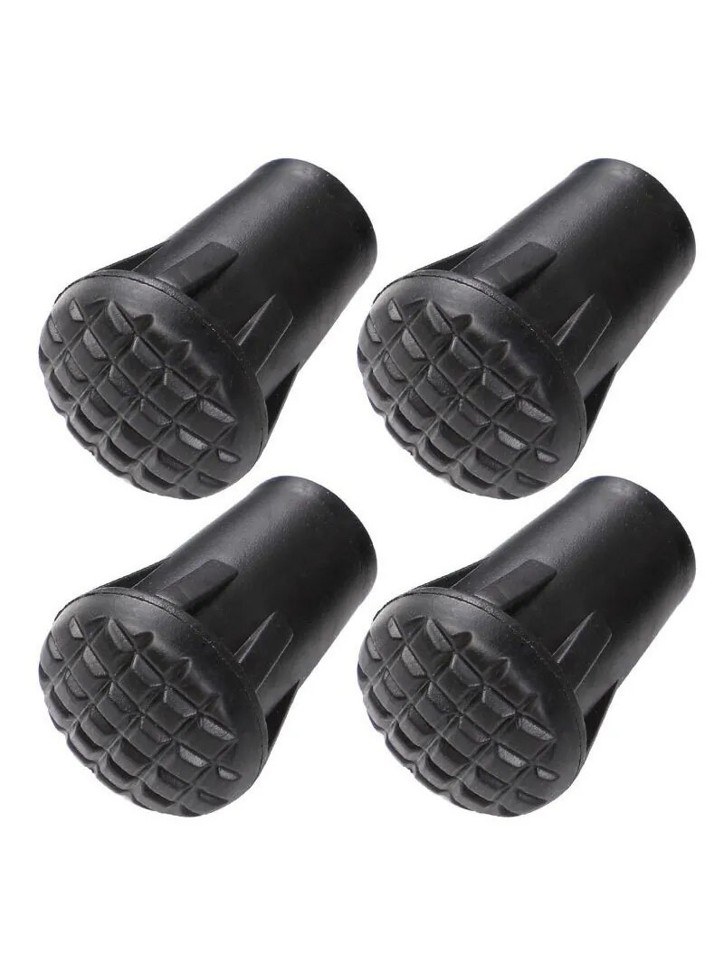 Universal Trekking Pole Foot Cover PVC Wear Resistant Anti Slip Tip Protector For Outdoor Hiking Walking Stick Replacement Head
