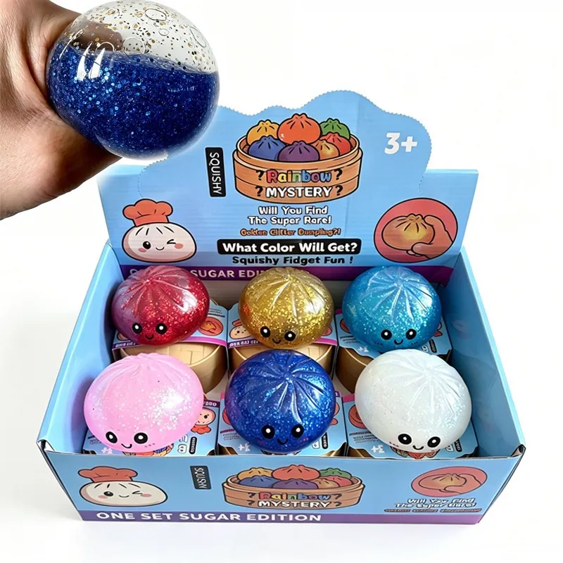Süß Cartoon Regenbogen Brötchen Squishy Spielzeug Langsam Rebound Stressabbau Spielzeug Simulation Dämpfer Quetschen Sensorisch Fidget Spielzeug Für Kinder Erwachsene