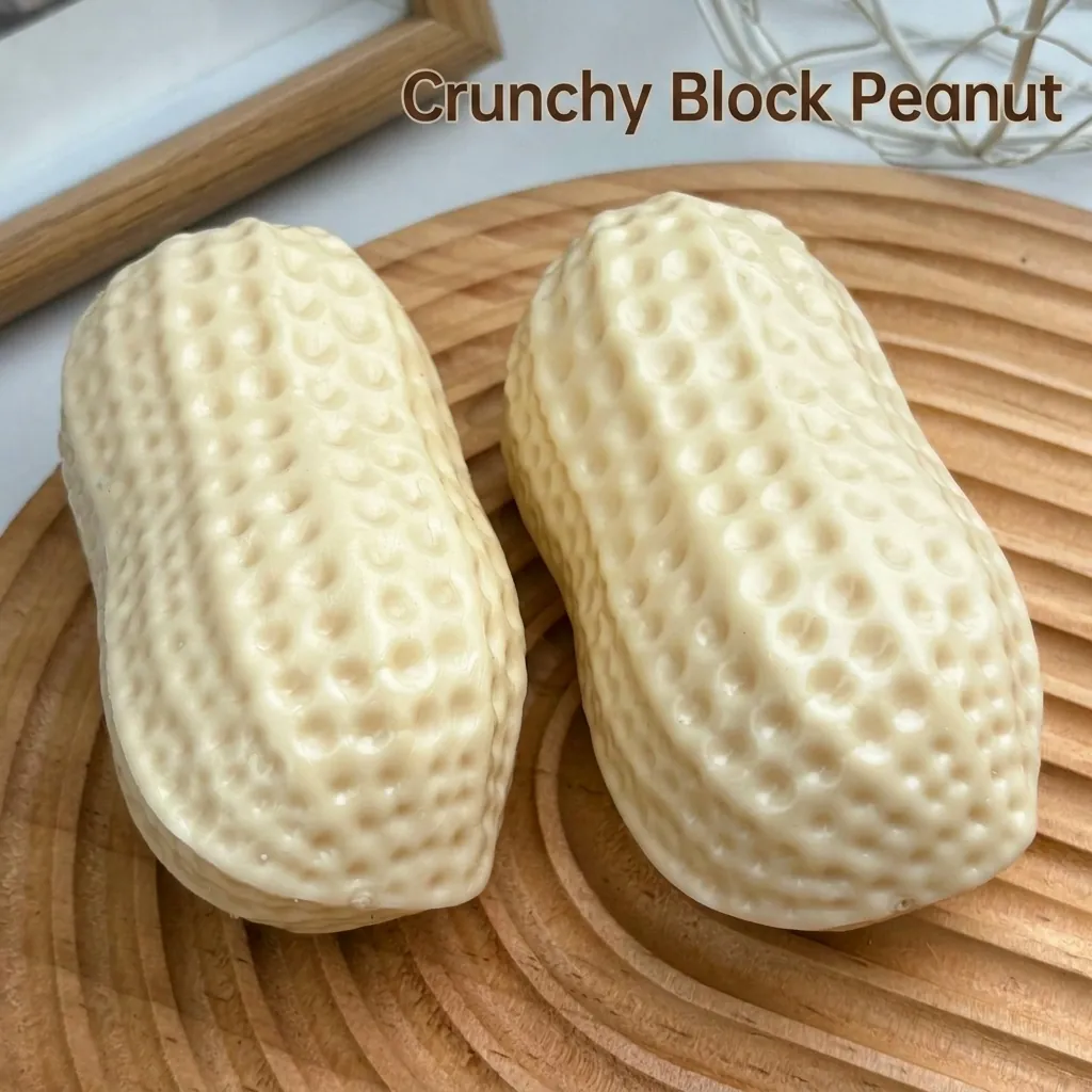 Προσομοίωση Φιστίκι Τυρί Πουτίγκα Σχήμα Squishy Παιχνίδι Αποσυμπίεσης Αισθητηριακή Ανακούφιση από το Στρες Παιχνίδι για Παιδιά Ενήλικες