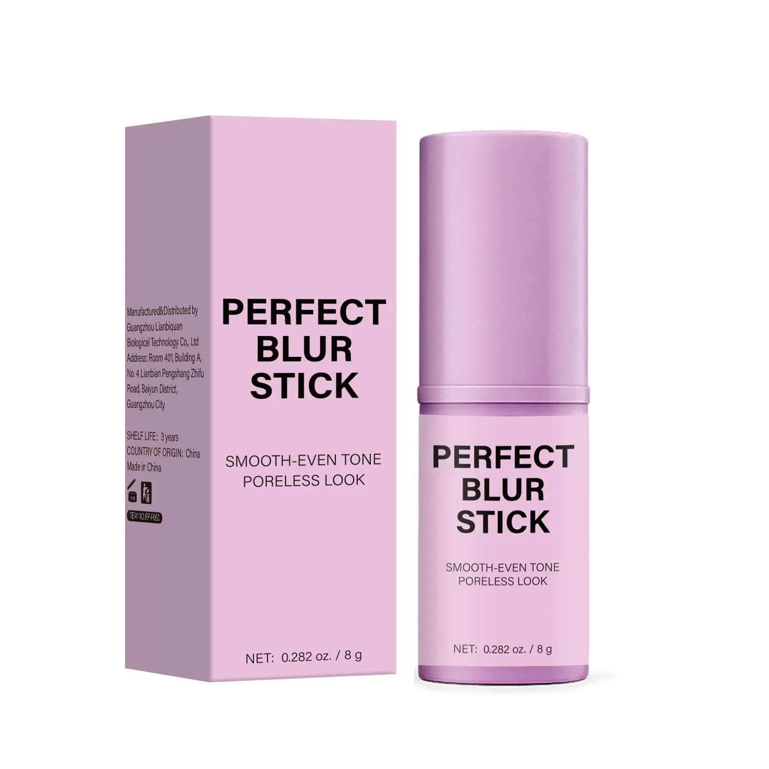 Moisturizing Blur Stick Poreless Concealer Stick Smoothing Face Primer Invisible Pores Skin Tone Balancing Makeup Essence Stick