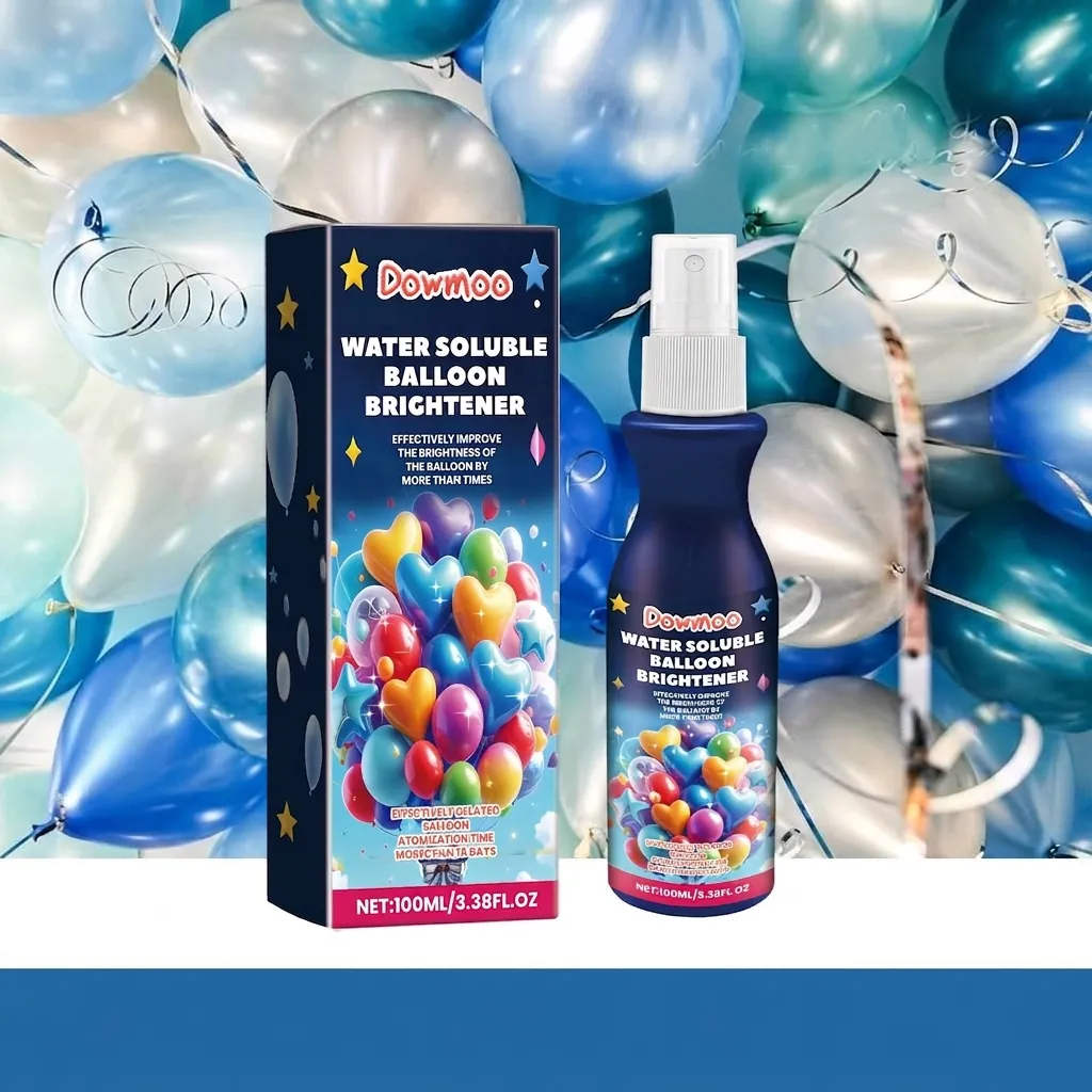 Spray Abrillantador de Globos de Alto Brillo Larga Duración Antioxidante Pulido para Globos de Látex Fiesta Evento Boda Decoración