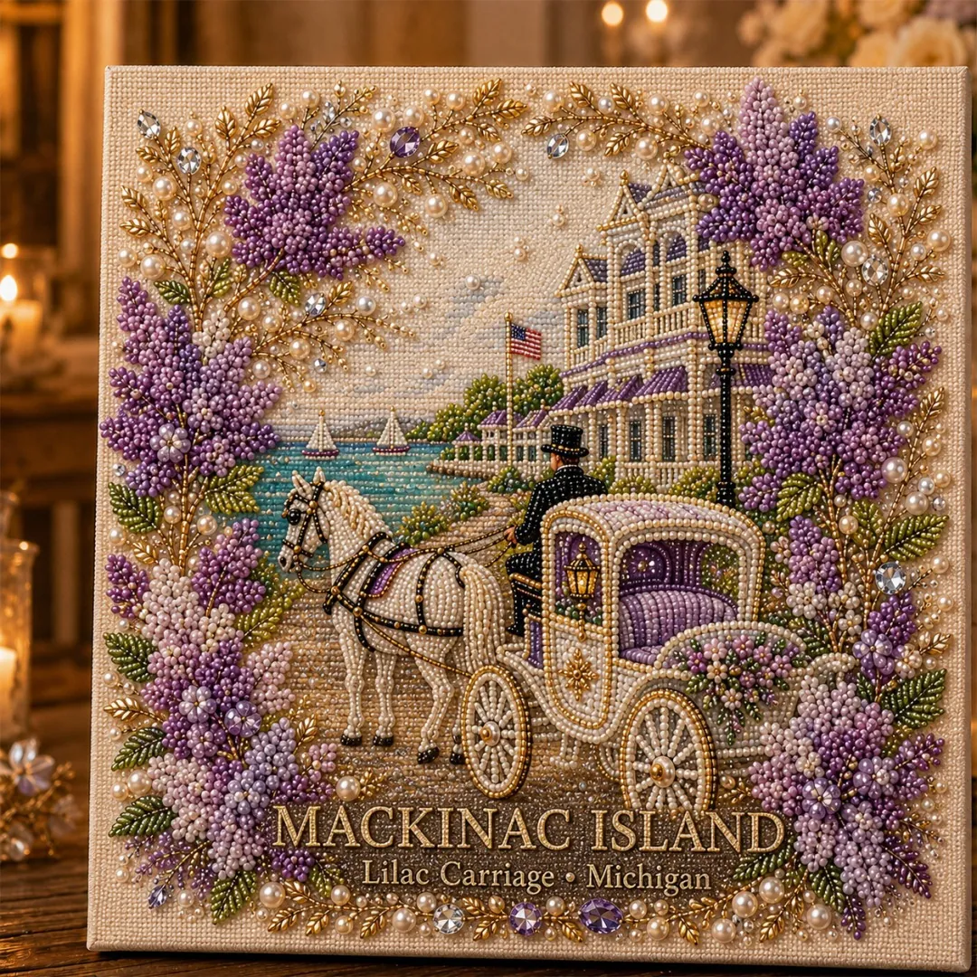 Timeless Destinations DIY Parel Kunst Kit 3D Strass Diamant Schilderen Landmark Landschap Handgemaakt Ambacht Huis Decor