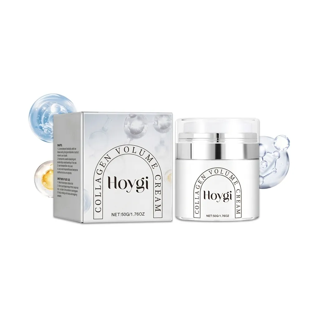 Hoygi Collageen Volume Crème Voor Gezicht Hydraterend Verstevigend Huidverzorging Anti Aging Hydraterende Gezichtscrème Voor Alle Huidtypes