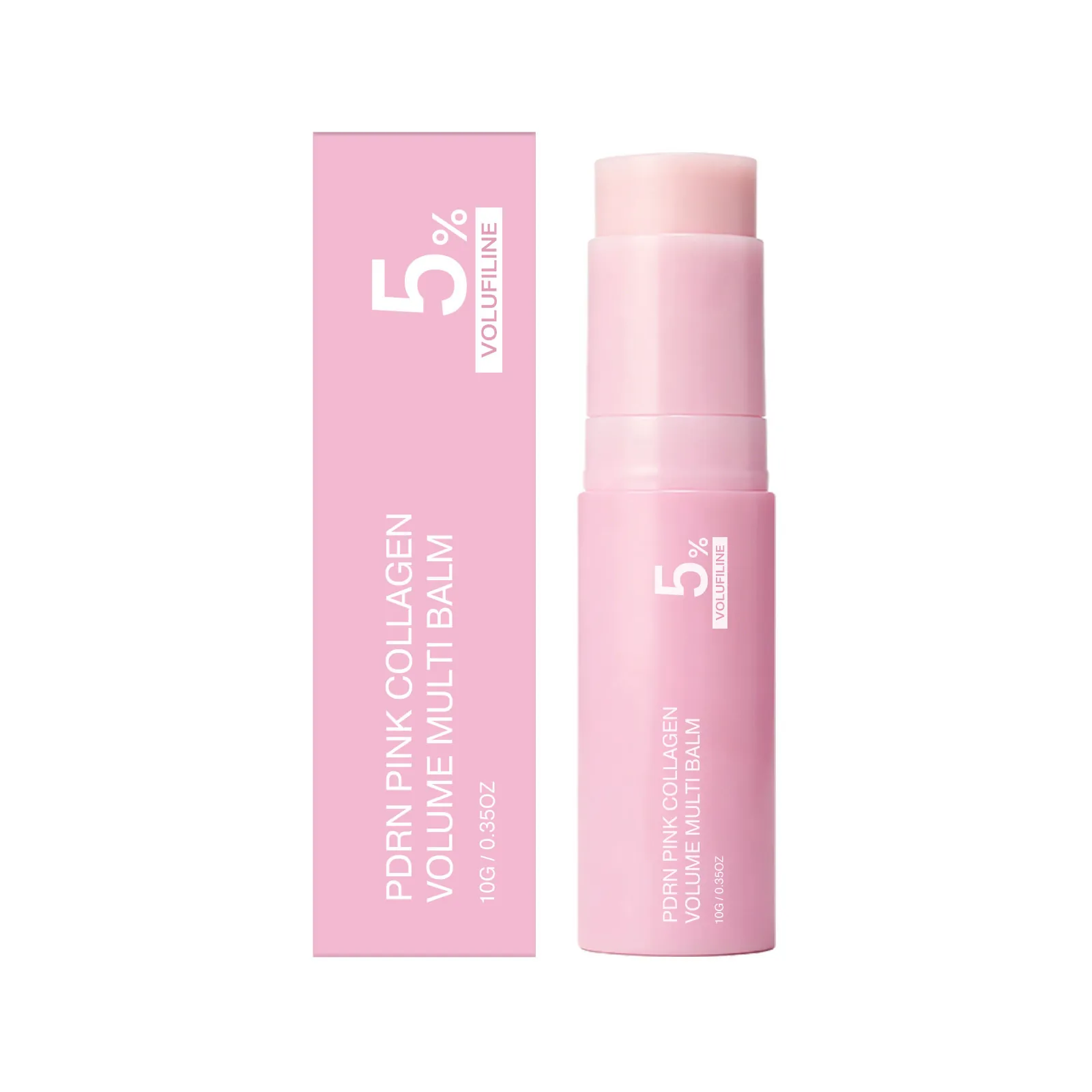 PDRN Pink Collagen Volume Στικ Βαλσάμου Πολλαπλών Χρήσεων Με Volufiline Κρεμώδης Υφή Ενυδατικό Συσφικτικό Φροντίδα Προσώπου Λαιμού Χειλιών Γυναίκες