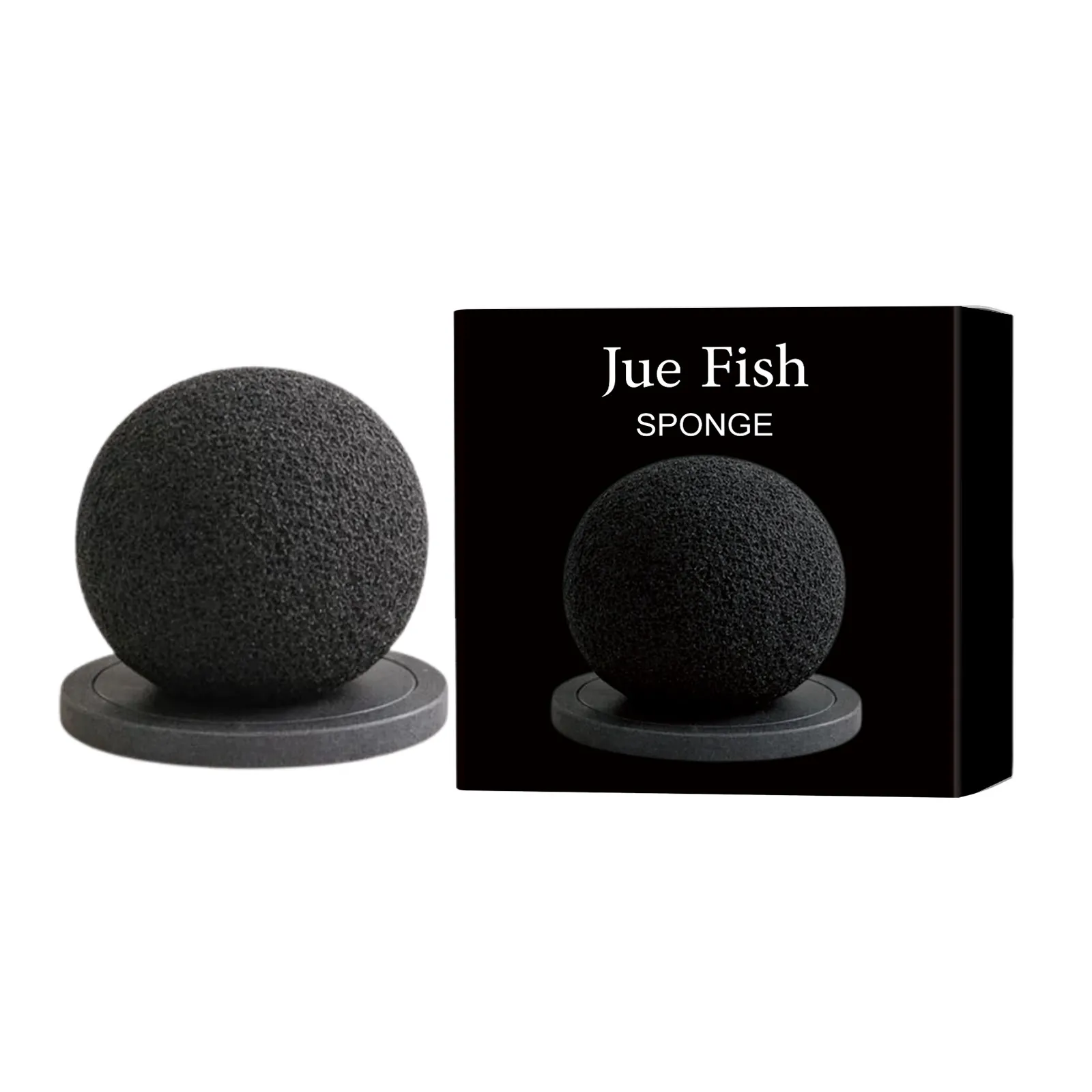 JUE FISH Quick Drying Kitchen Cleaning Sponge Ball with Base Non Scratch Polyurethane Dish Washing Sponge For Pots Pans Sinks