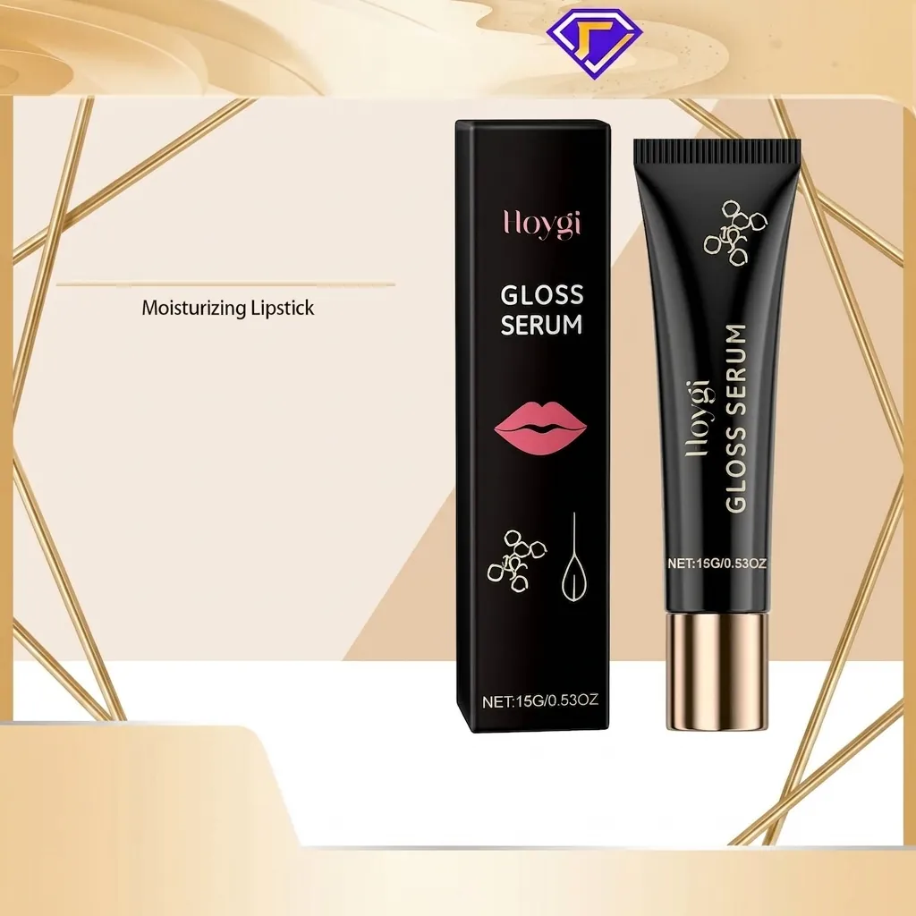 HOYGI Feuchtigkeitsspendendes Lipgloss Serum Pflegendes Hydratisierendes Aufpolsterndes Lippenbalsam Für Weiche Glänzende Lippen