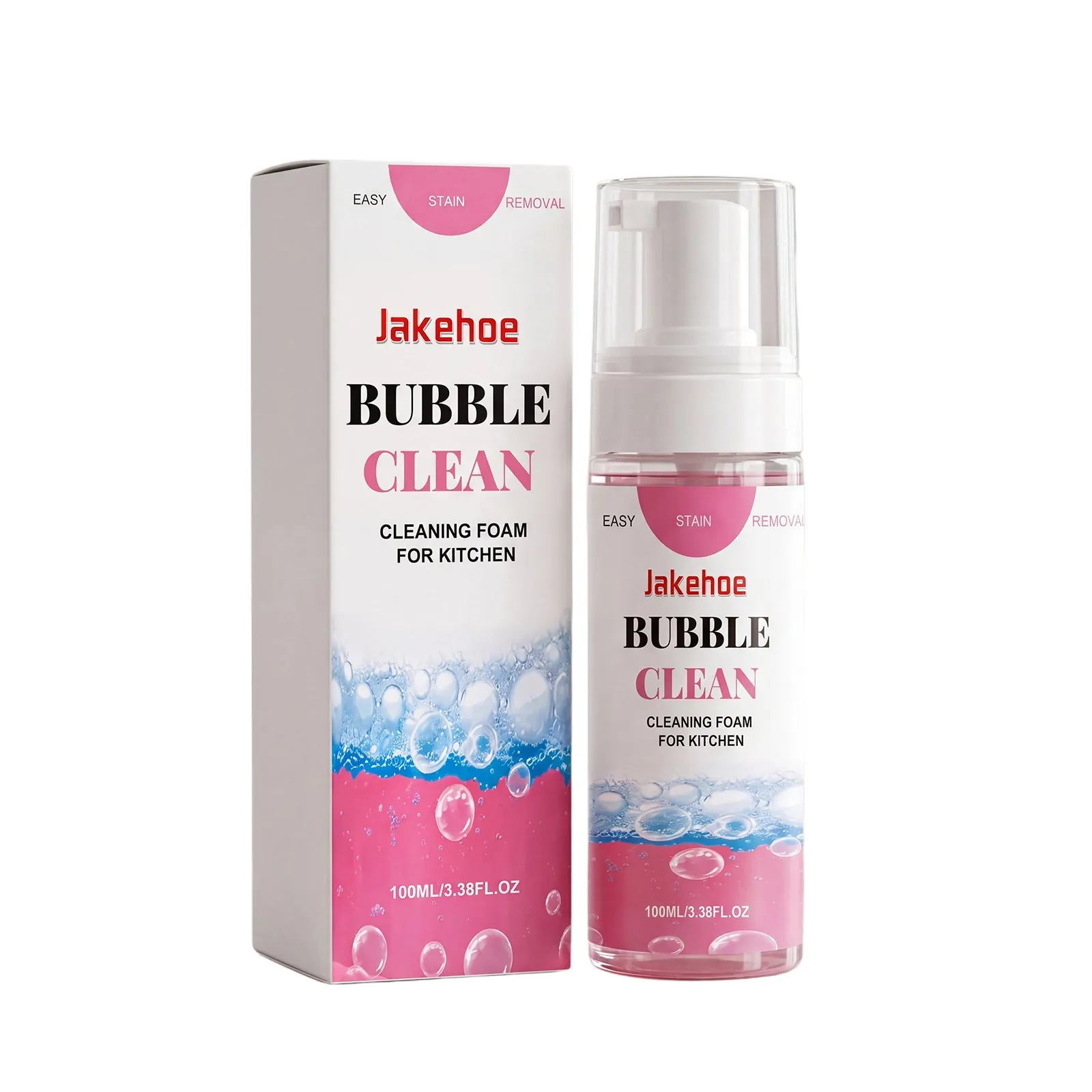Nettoyant à Bulles pour Cuisine Dégraissant Puissant Spray Mousse pour Hotte de Cuisinière Agent de Nettoyage