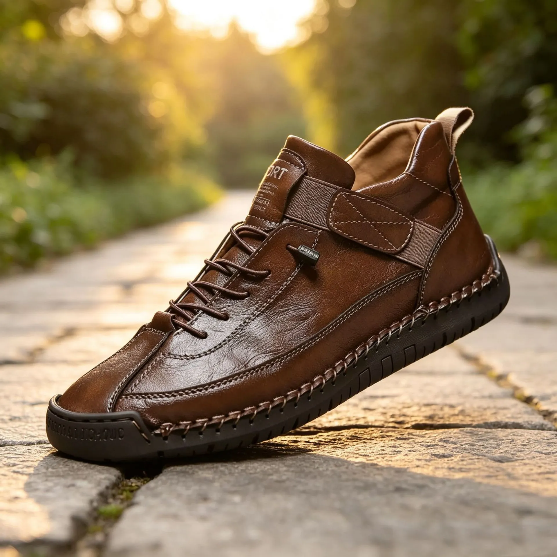 Unisex Mid Top Martin Stiefel Mikrofaser Leder Outdoor Lässig Arbeitsstiefel Rutschfest Schnürschuhe Für Damen Herren