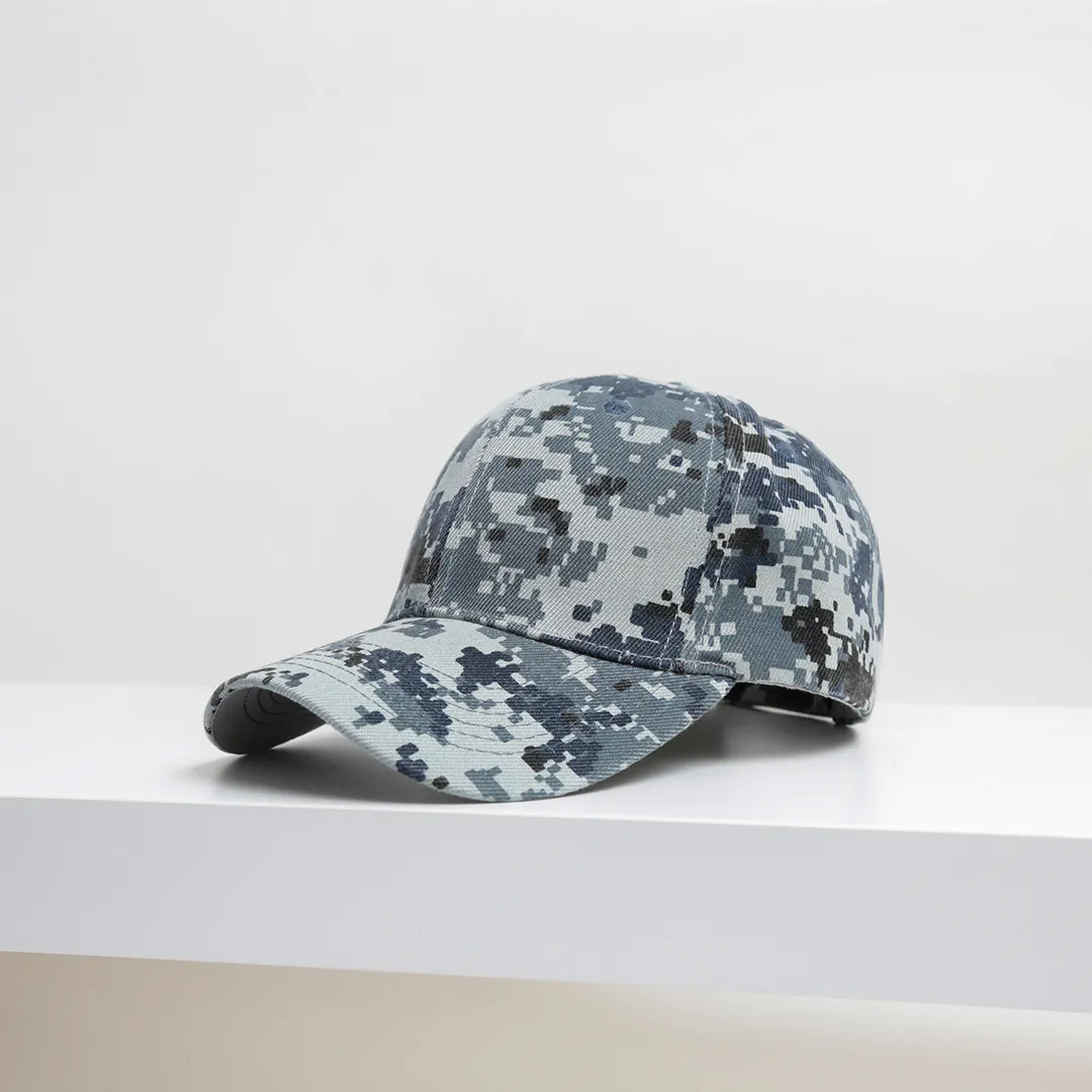 Berretto da Baseball Mimetico per Uomo e Bambini Protezione Solare Outdoor Sport Cappello Snapback Regolabile Camo Woodland